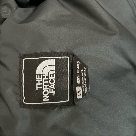 The North Face Puffer Vest 700 black/grey